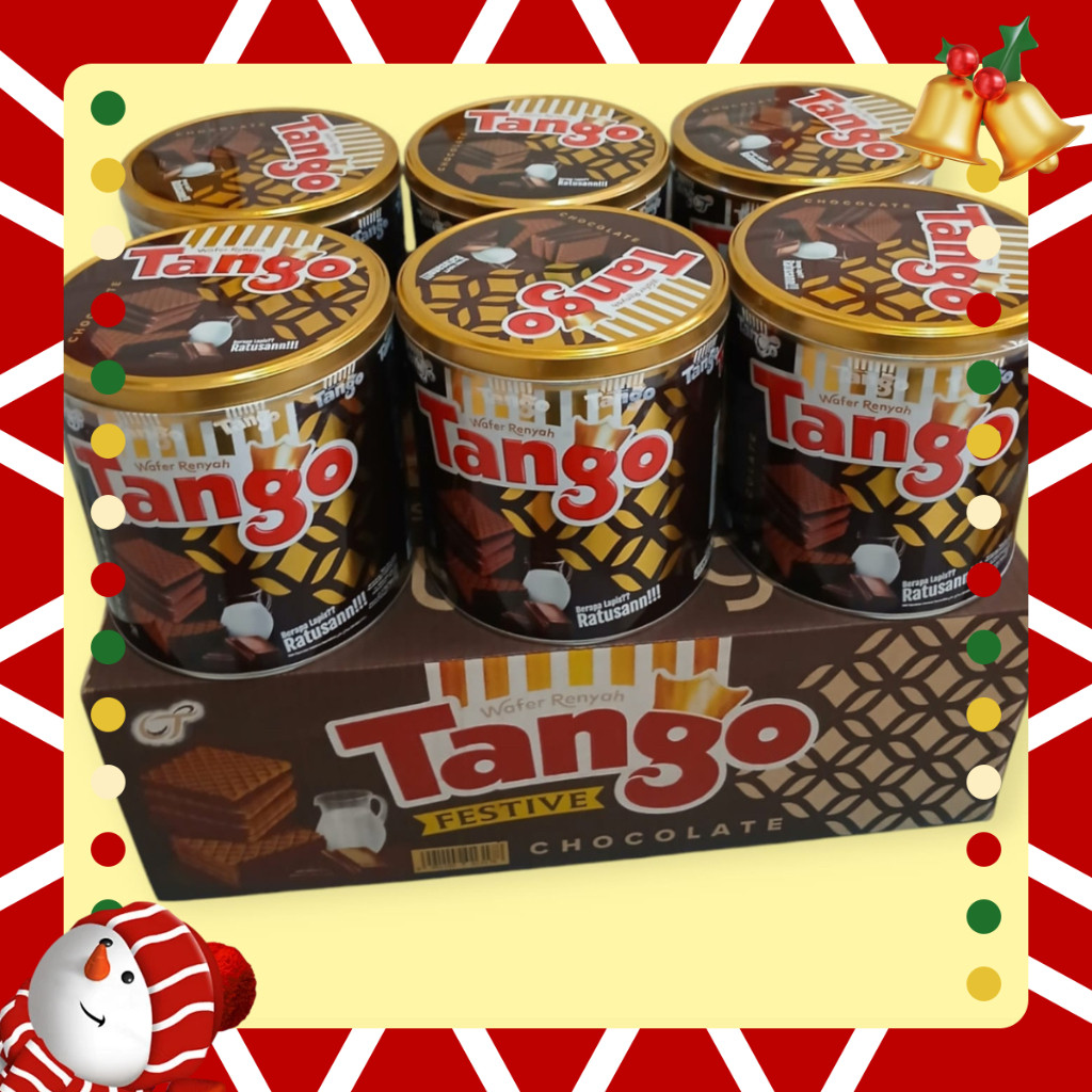 

Tango Wafer Coklat 1 Dus isi 6 Kaleng @240gr