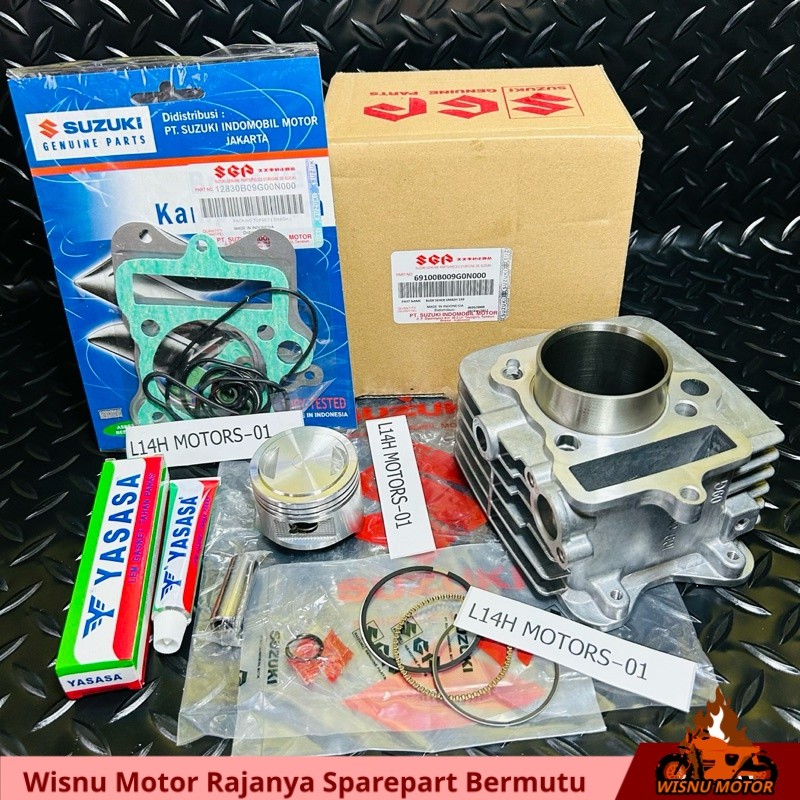 Blok seher+Topset+Lem Suzuki Smash 110/Smash Lama 110cc/Smash new