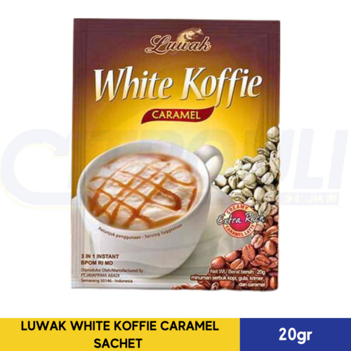 

LUWAK WHITE KOFFIE CARAMEL SACHET 20gr