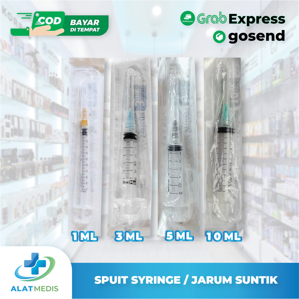 SPUIT 3 CC SYRINGE 3ML ECER
