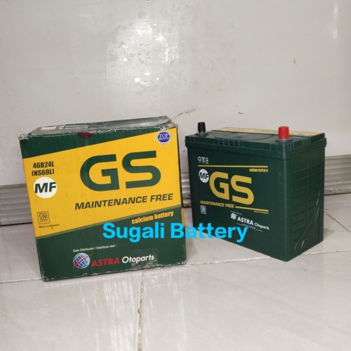 Aki Mobil Nissan Evalia, Livina, March Accu GS Astra NS60L MF Aki Kering 45Ah ORIGINAL ASTRA OTOPART