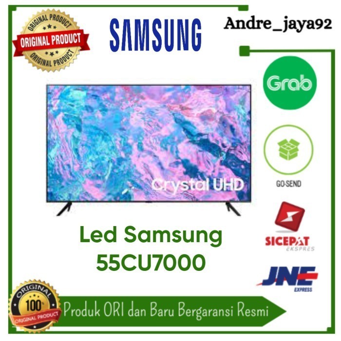 SAMSUNG 55CU7000 SMART TV UHD 4K 55 INCH UA-55CU7000