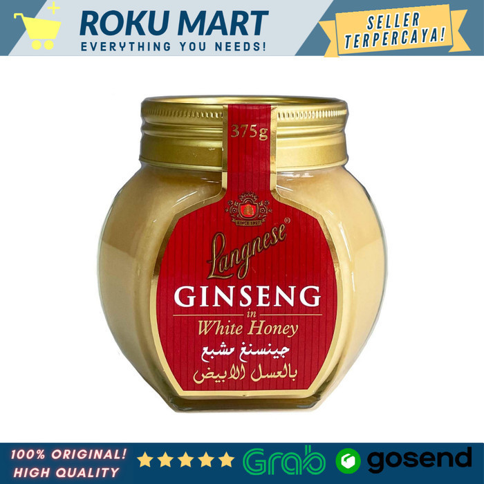 

Langnese Honey Ginseng in White Honey 375g / Langnese Ginseng Honey