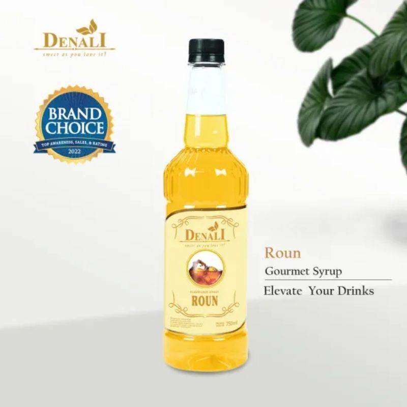 

DENALI SYRUP 750 ML ROUN SIRUP DENALI RASA ROUN