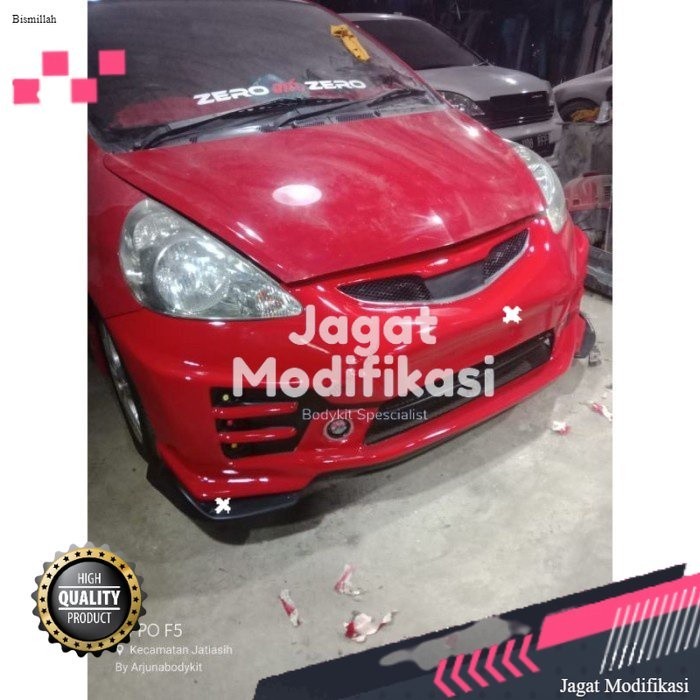 UPGRADE BODYKIT HONDA JAZZ GD3 ADAPTASI MUGEN SPAREPART MOBIL PREMIUM PRODUCT