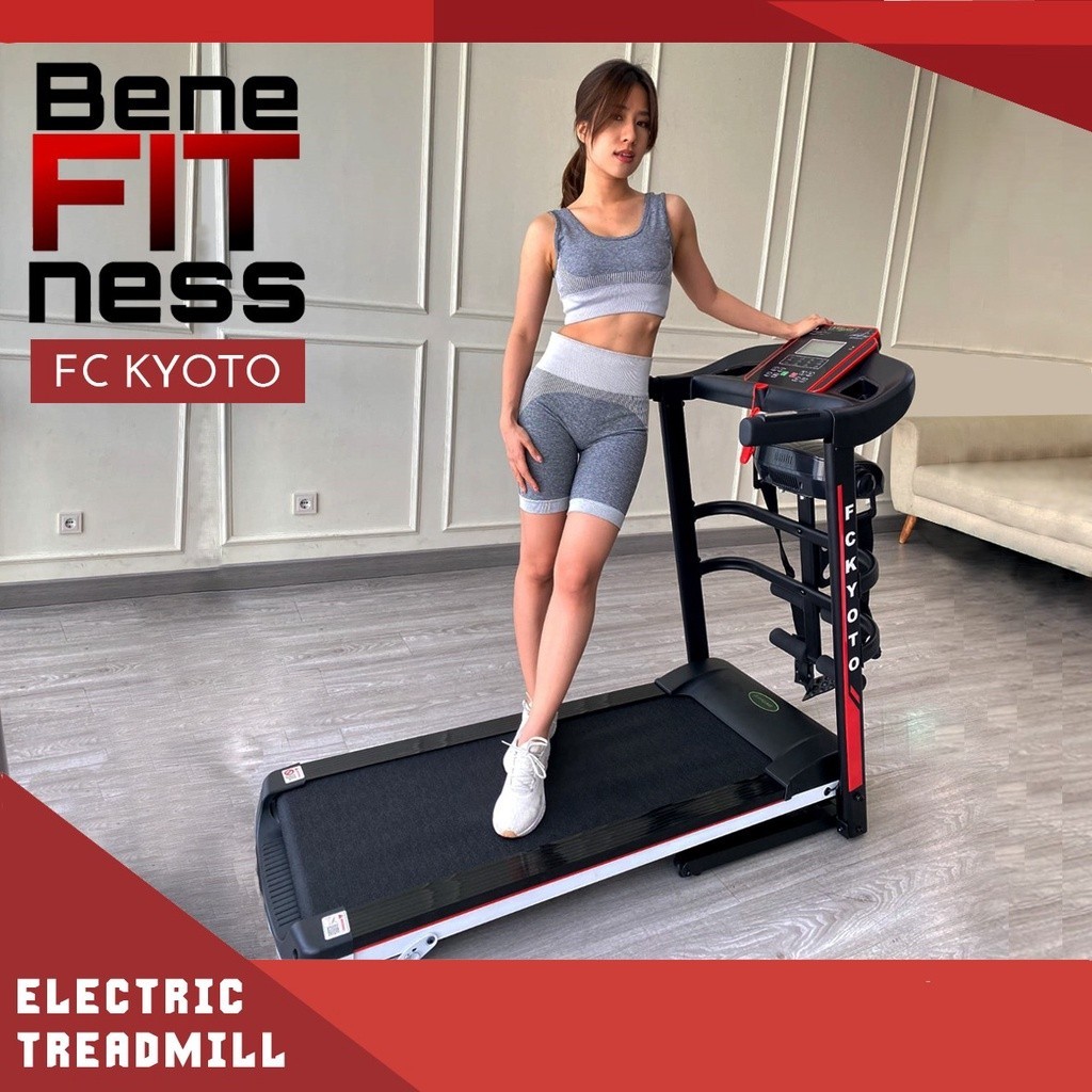 PROMO SPESIAL Treadmill elektrik harga 4jutaan FC Kenzo | FC Kyoto | FC Otsu | FC Shiba alat fitness