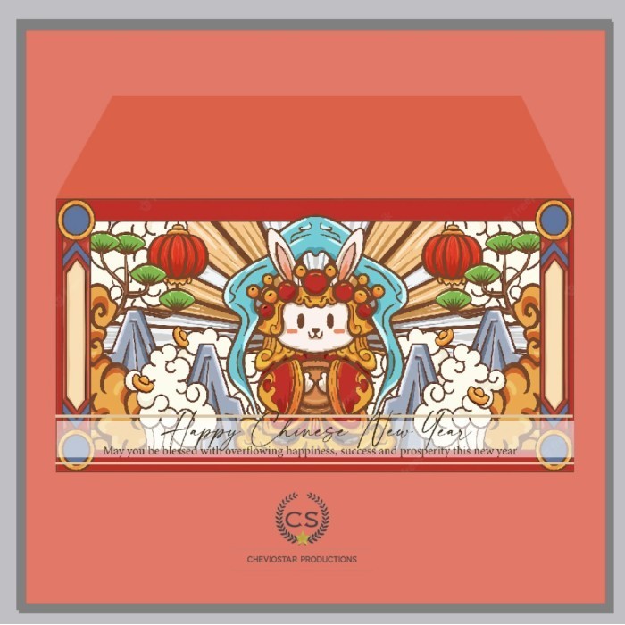 

Andma Angpao Custom 2023 Year ofThe RabbitImlekTahun Kelinci Amplop custom - 1, Panjang isi 24
