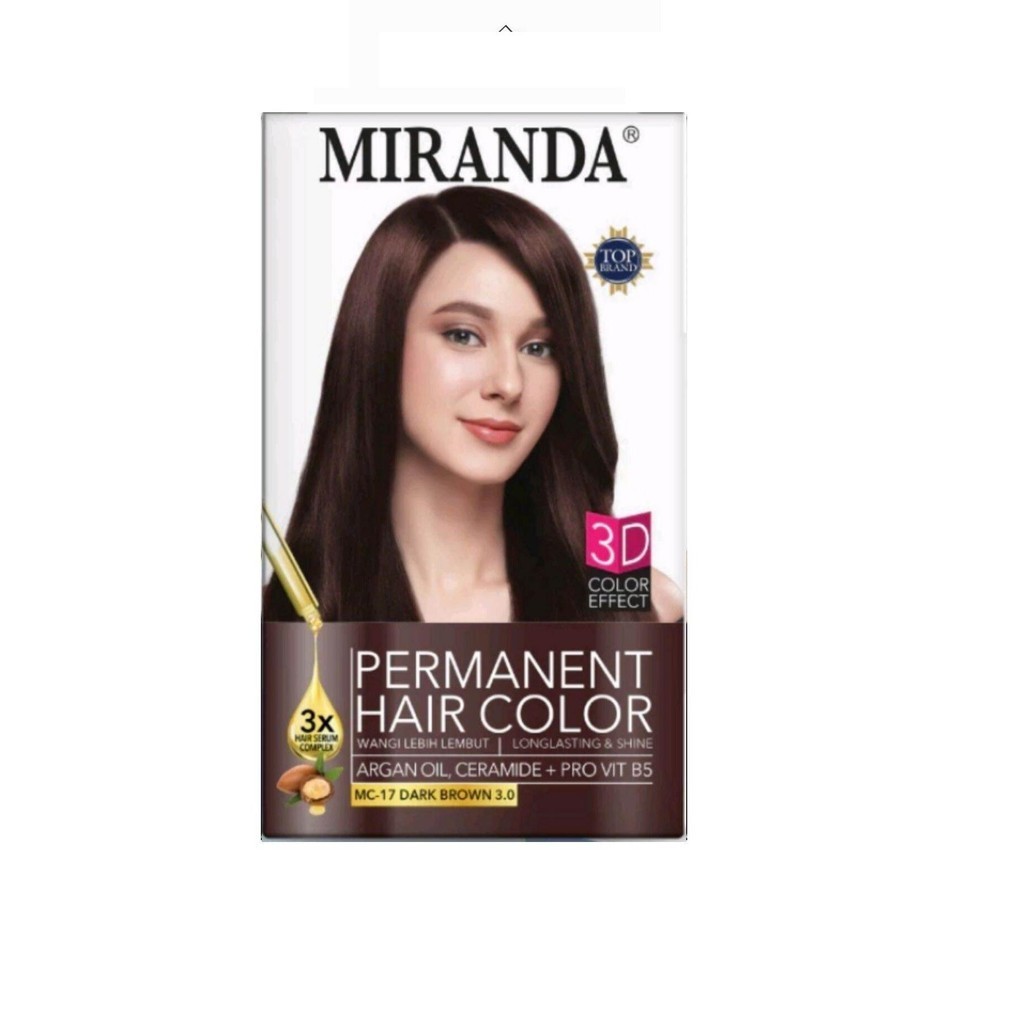 Miranda Hair Color Dark Brown MC-17