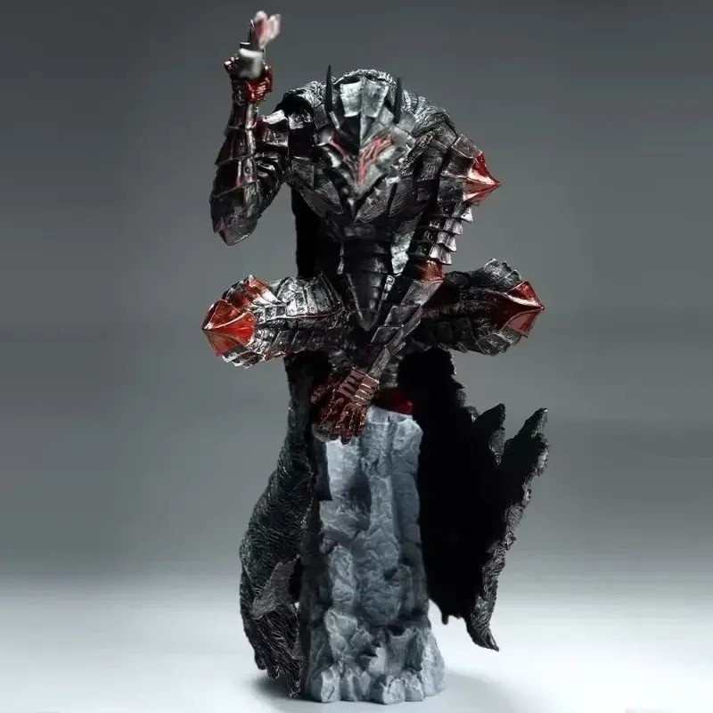 25cm Berserk Guts L Anime Figure Guts Berserker Armor Action Figure Berserk Black Swordsman Figurine