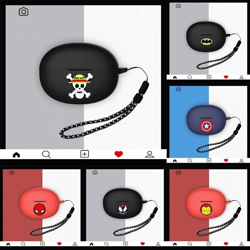 RTA03 Realme buds T300 CASE / T100 CASE / T110 CASE Dust-proof Protective Case for Realme buds T100 