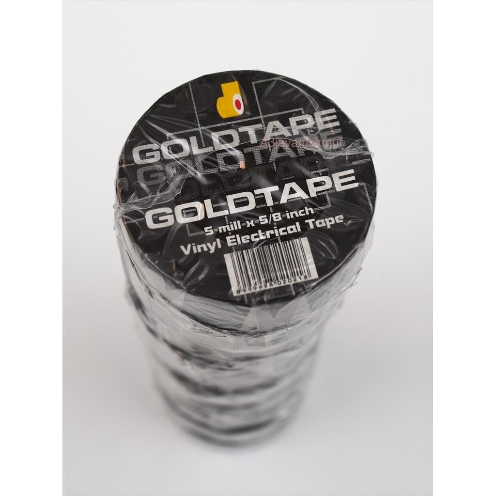 

[D] Gold Tape Hitam (10pcs)