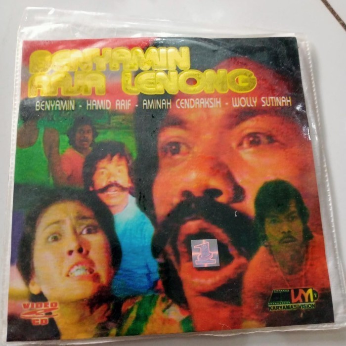Original VCD Benyamin S Raja Lenong Film Jadul Benjamin