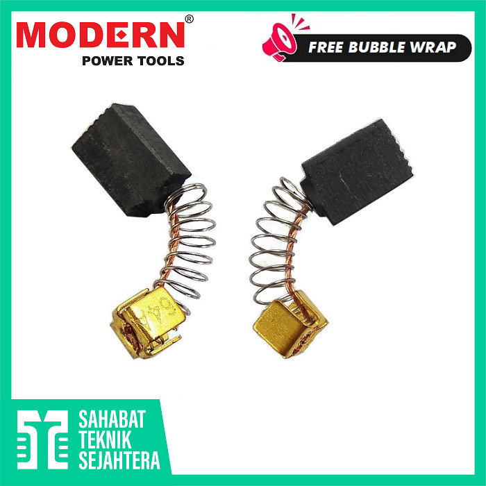 MODERN CB64 Carbon Brush Kul Spul Sepul Arang Brostel Bostel CB 64 Mesin Amplas Bor M-2130B M2130B M