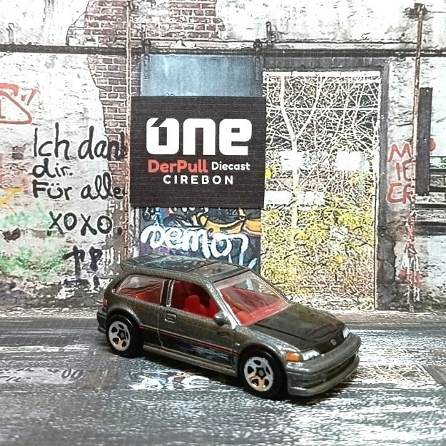 HW 90 honda civic ef silver New Loose HOTWHEELS MINIATUR DIECAST