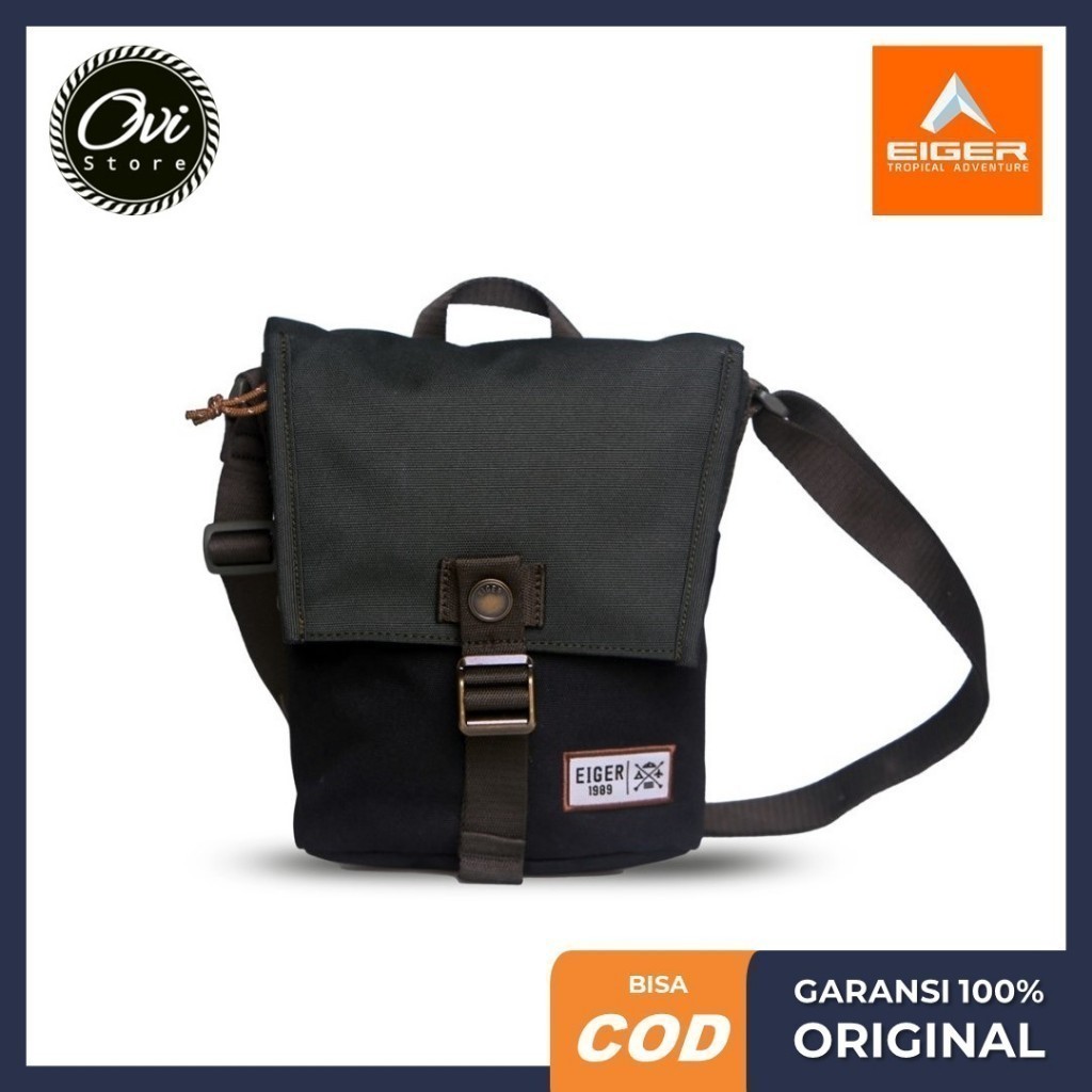 EIGER1989 Wanderer Pouch Travel Tas Selempang Original