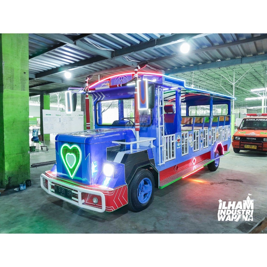 Odong Odong Kereta Mini Wisata Mesin Mobil Panther 2.5