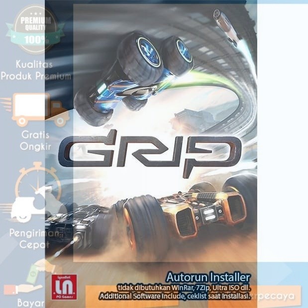 GRIP - Combat Racing - PC  Game Race  - LINK DOWNLOAD - GAME LAPTOP - GAME KOMPUTER