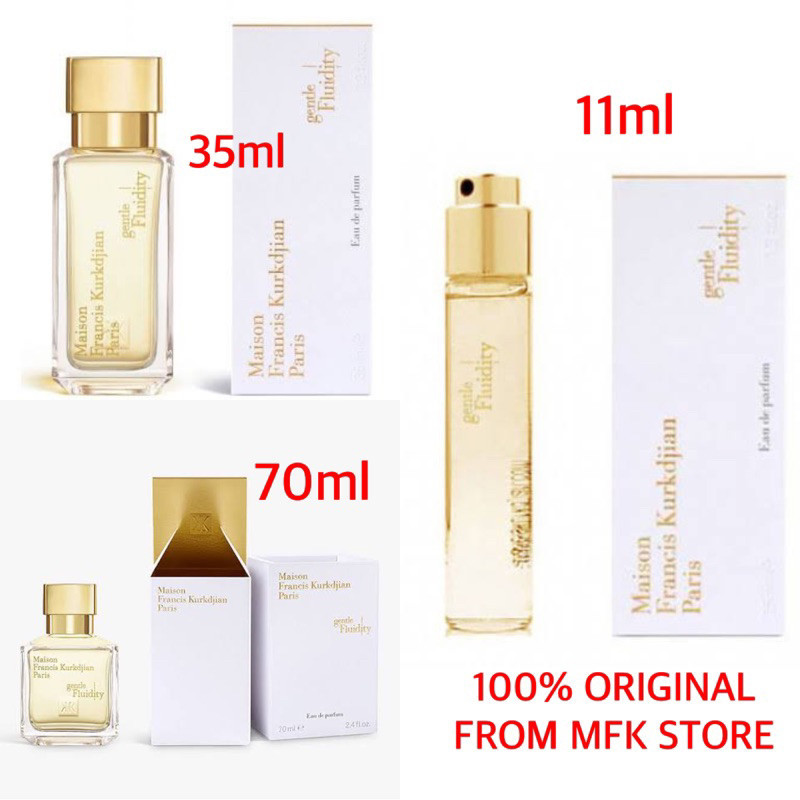 NEW FORMULA MFK GENTLE FLUIDITY GOLD EAU DE PARFUME MAISON FRANCIS KURKDJIAN