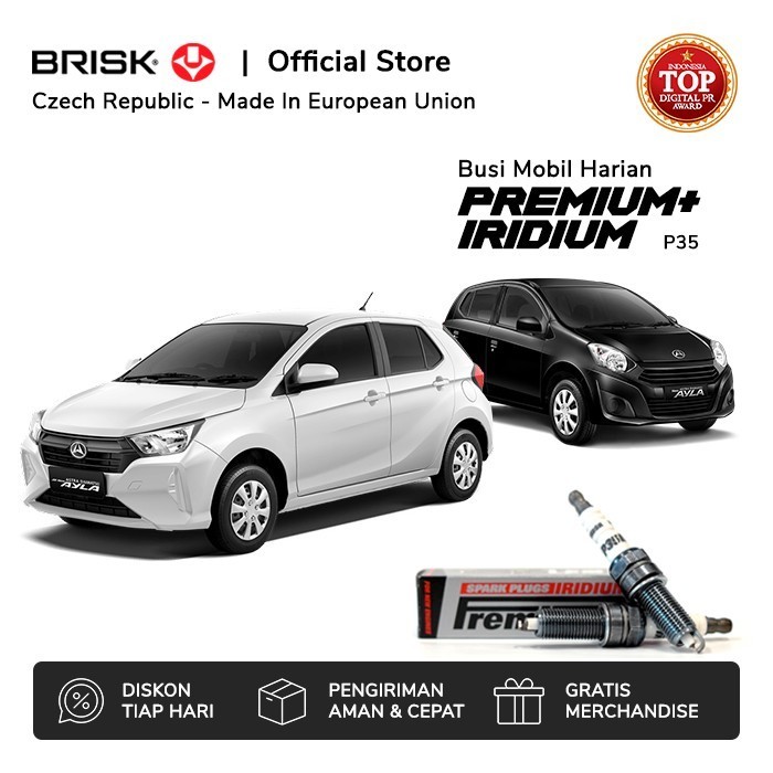 Busi Mobil Daihatsu Ayla 1.0 BRISK Premium Iridium P35