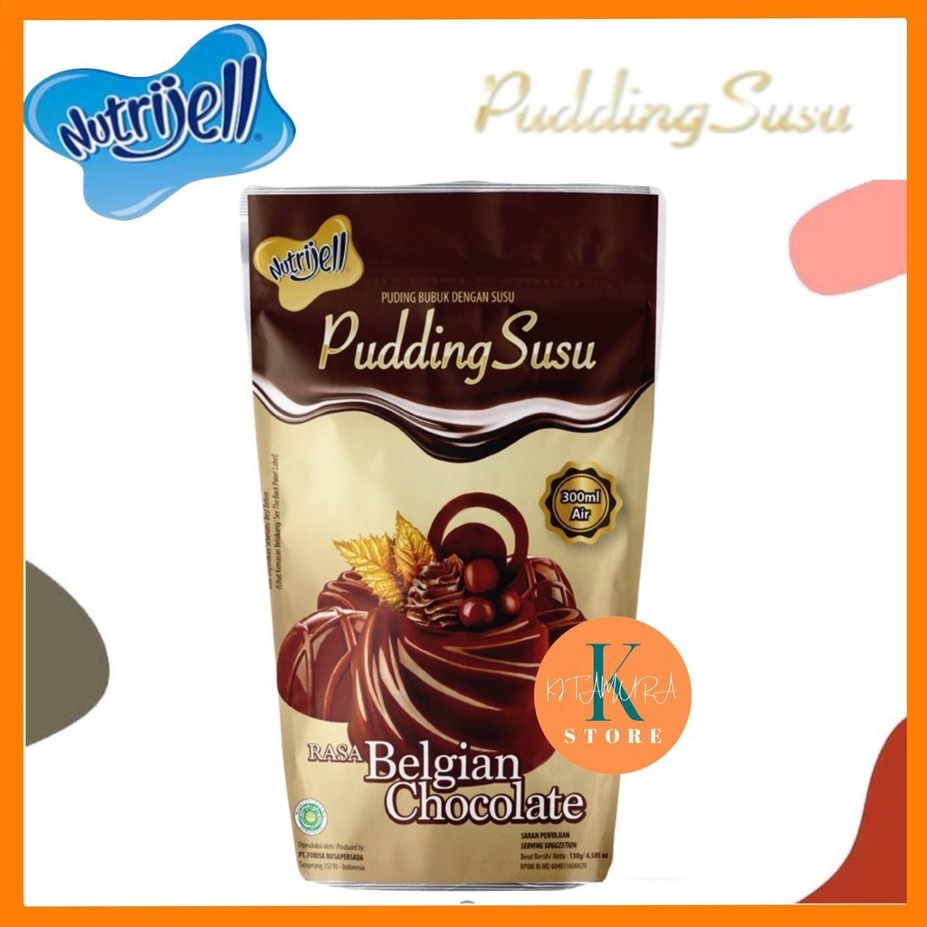 

BELGIAN COKLAT... NUTRIJELL AGAR PUDDING SUSU