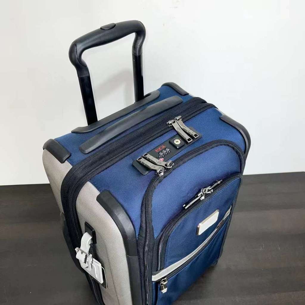 2203560 tas koper kabin tumi series alpha international dual access 4 wheeled new