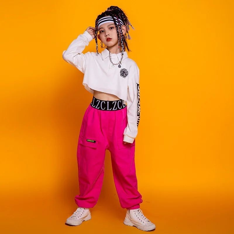ALEXA celana panajnag dance anak perempuan korean style hip hop untuk anak usia 3 sampai 14 tahun