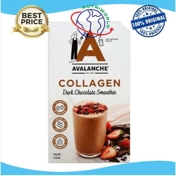 

Avalanche Collagen Dark Chocolate Smoothie 7 pack