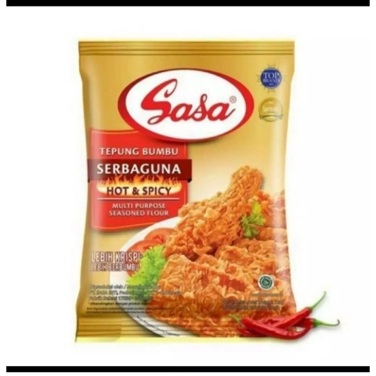 

Sasa Tepung bumbu serba guna 210 gr - Hot & Spicy