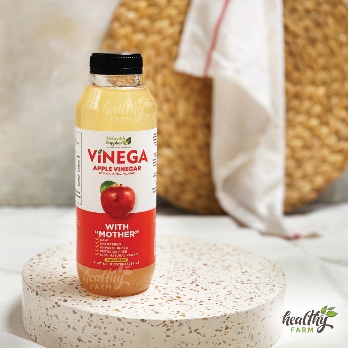 

Cuka Apel Organik Murni Vinega / Organic Apple Cider Vinegar 500ml