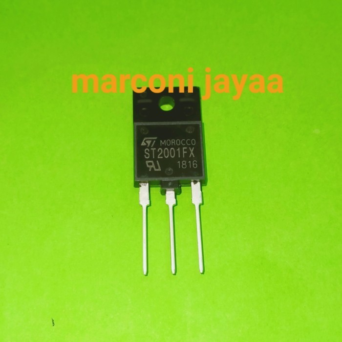 transistor ST2001FX St Maroko Spare Parts Electro Components