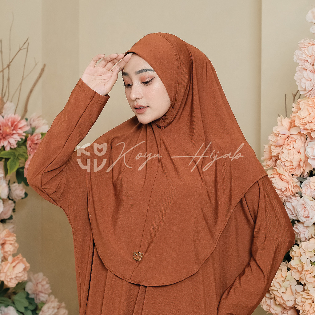 KOYU HIJAB BERGO ABAYA PLAIN ( HIJAB ONLY )