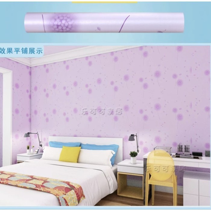 wallpaper sticker dekorasi kamar tidur 9933
