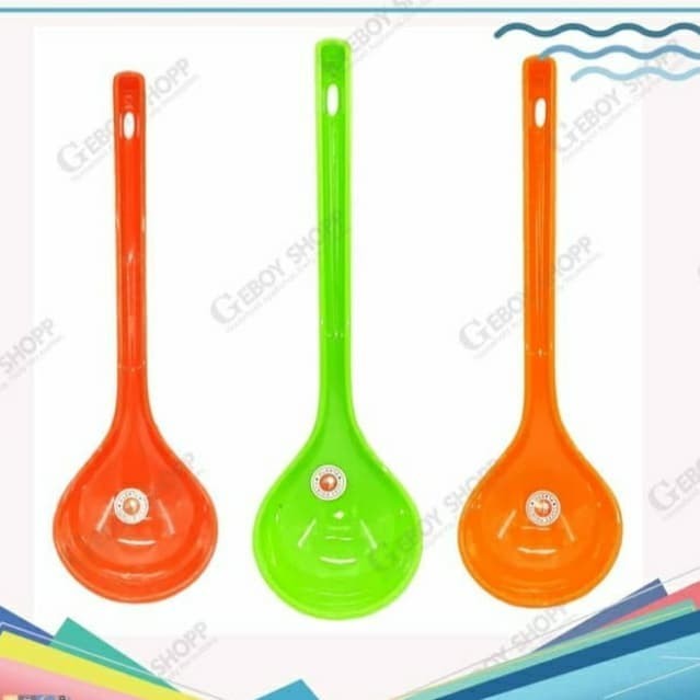 Irus Sayur Plastik / Centong Sayur Plastik