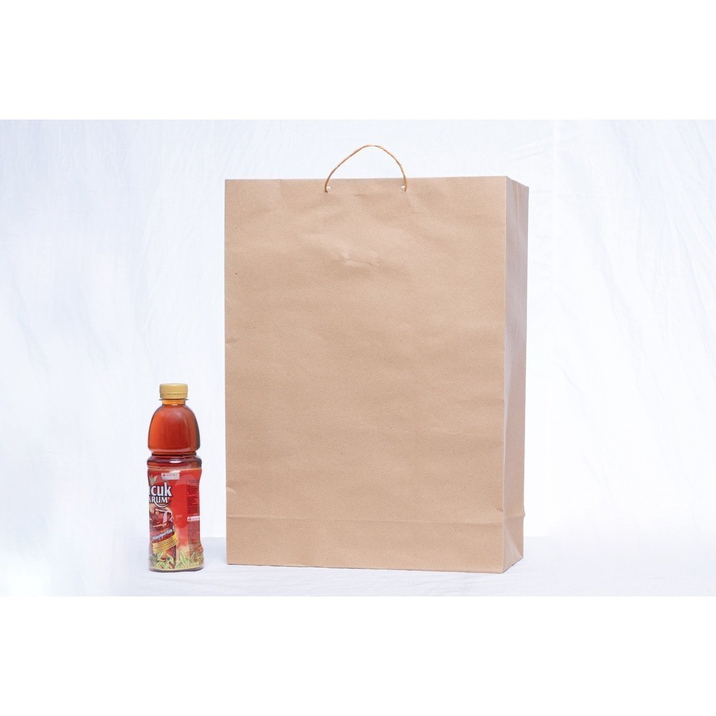 

PAPER BAG POLOS XL / 30 X 40 X 10 / TAS KERTAS PERNIKAHAN KADO / TAS KERTAS SOUVENIR
