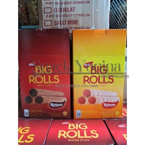 

Nabati Big Rolls Wafer Stik 1 box isi 20 pcGratis Ongkir & COD