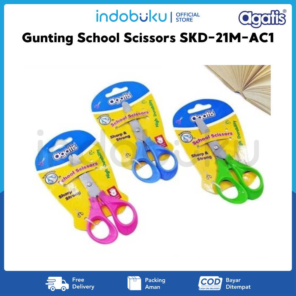 

Gunting School Scissors Agatis SKD-21M-AC1