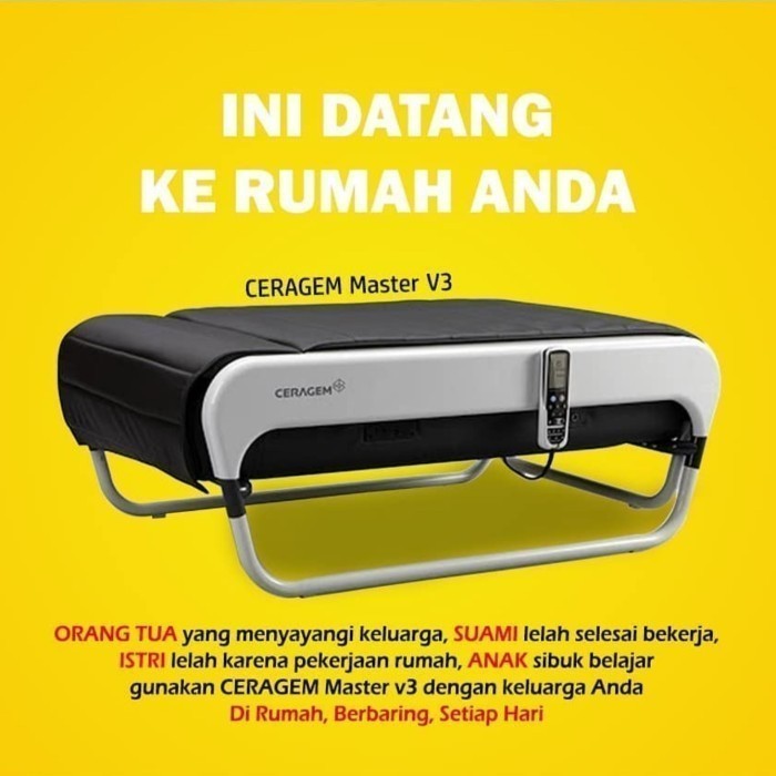 promo ALAT TERAPI KESEHATAN | CERAGEM AUTO MASTER V3 - ORIGINAL - ASLI KOREA