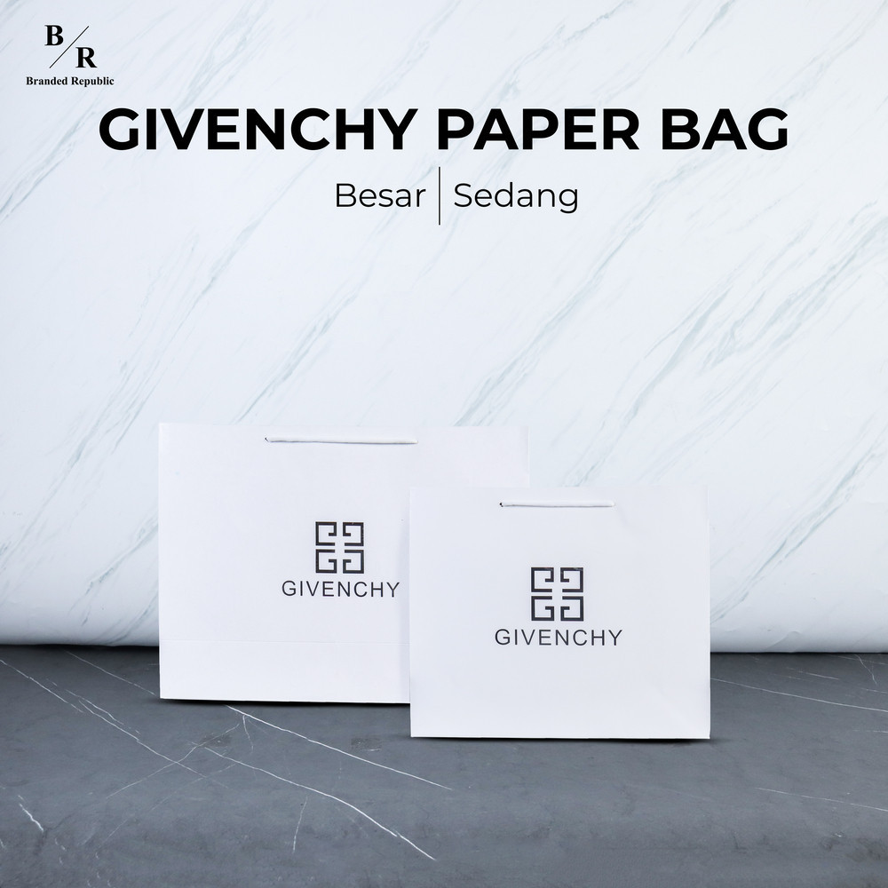 

[BRANDED REPUBLIC 2] PAPER BAG / SHOPPING BAG GIVENCHY