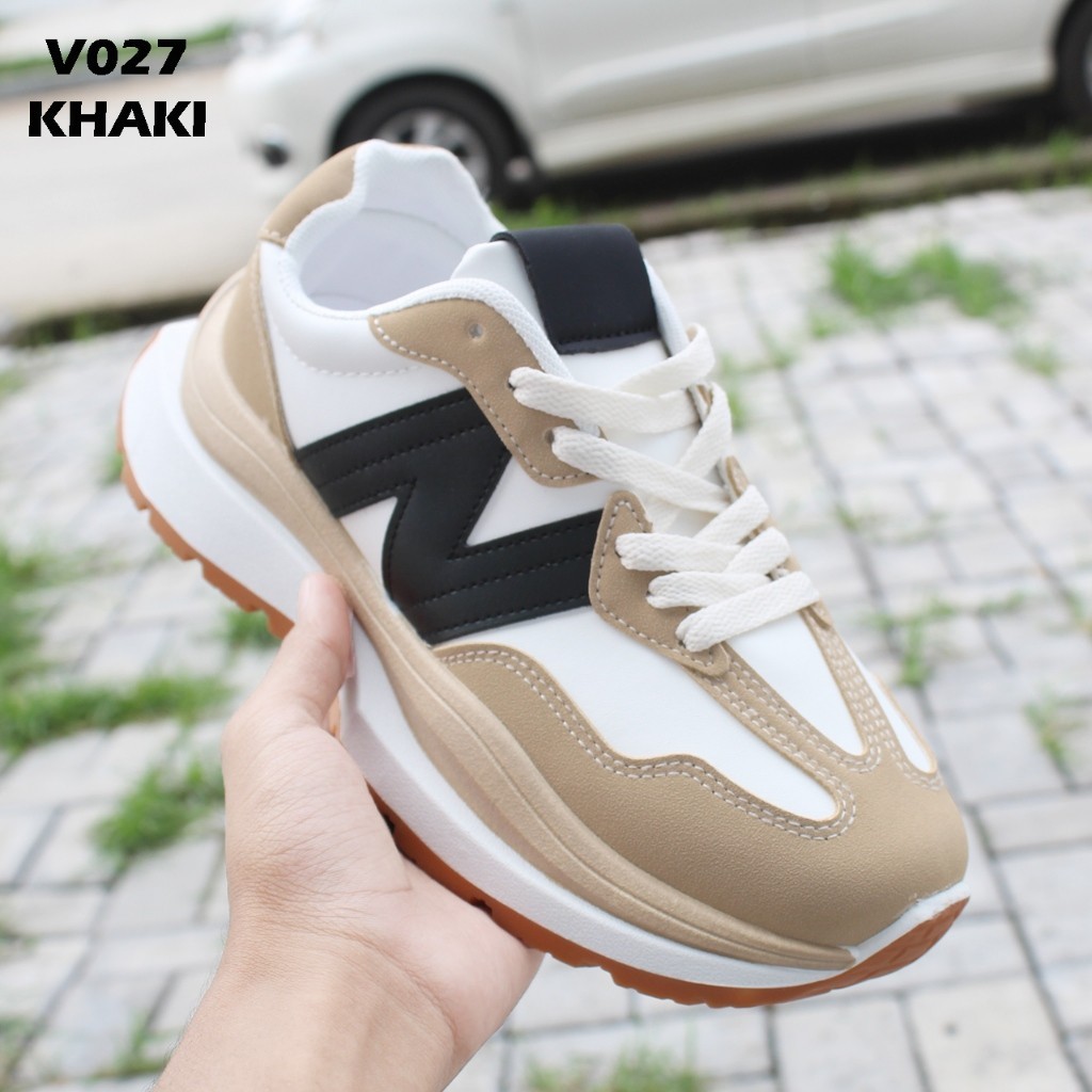 NEW ARRIVAL - (J) (COD)  NEW Sepatu Sneakers Wanita Import JV027 Sepatu Import Wanita Kulit Sneakers