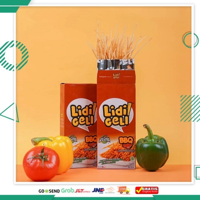 

Paling Murah Mie Lidi Geli 90 gram Mi BBQ Sapi Panggang Jajanan Cemilan Snack - Barbeque 50