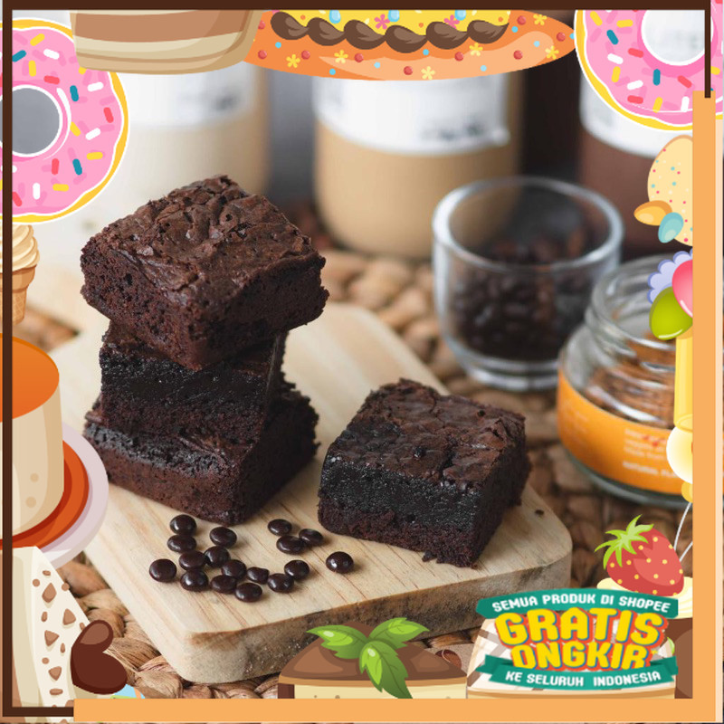 

Fudgy Brownies Gluten Free & Dairy Free/ King J Snack