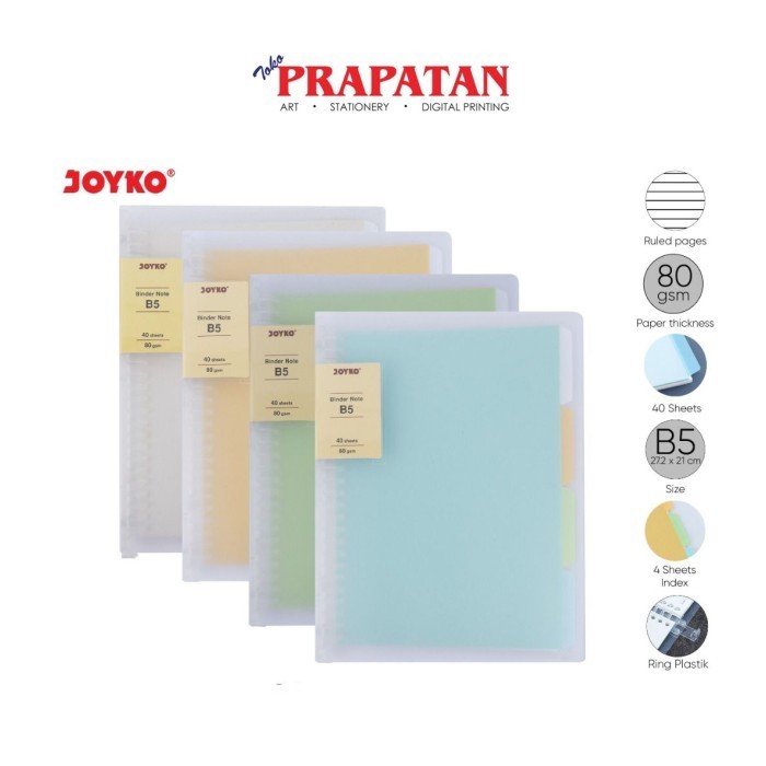 

Joyko Binder Note B5 - TP-P144 -YY41