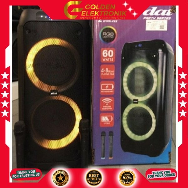 SPEAKER PORTABLE DAT DT2128 MAX2 DT 2128 MAX 2 DT-2128 MAX 2  PORTABLE SPEAKER SPEAKER TROLLEY DAT