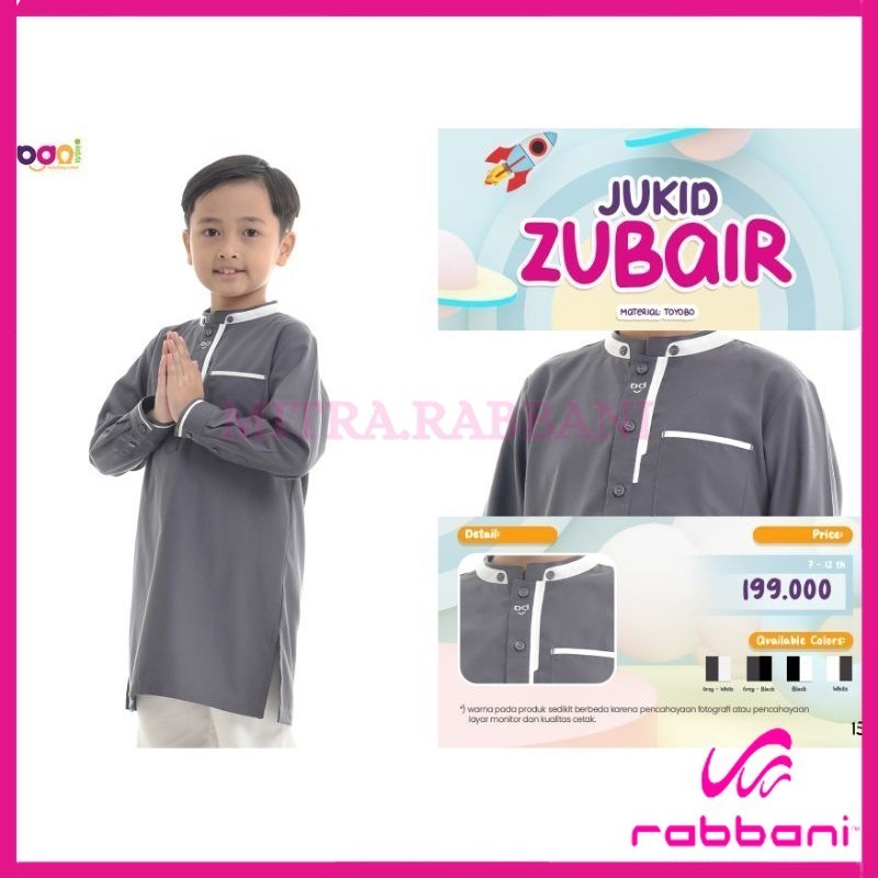 RABBANI ORI - JUKID ZUBAIR RABBANI / JUBAH KOKO ANAK LAKI-LAKI Mitra Rabbani