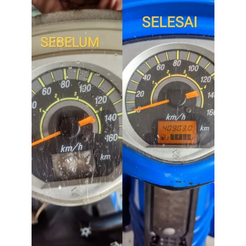 Plastik Polaris Polarizer Film Speedometer Shogun Supra 125 Vixon NVL Beat