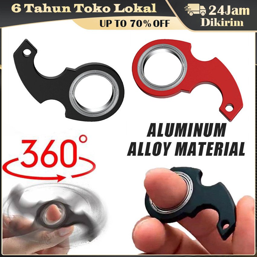 Keyrambit Fidget Spinner Premium Keychain / Gantungan Kunci Karambit