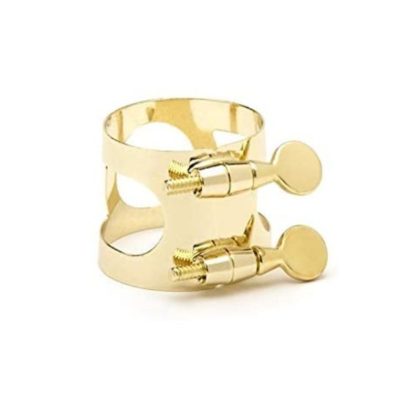 Ligature Saxophone Soprano Gold China -MNB24