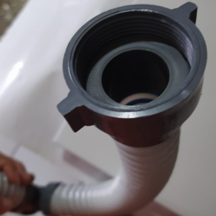 selang pembuangan bak cuci piring 2 lubang/fleksibel bak cuci piring 2