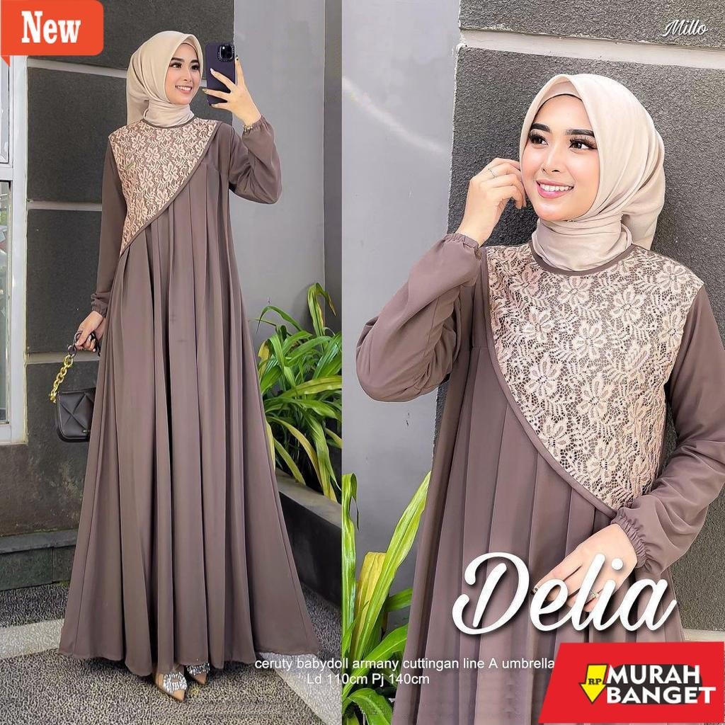 Gamis pesta- Gamis brukat jumbo terbaru size M L XL XXL 3XL 4XL 5XL gamis kondangan gamis brukat fas