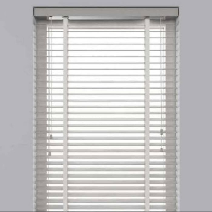 Kerai kirai tirai krey krei blind jendela rumah/kantor pvc 69x163cm - Putih